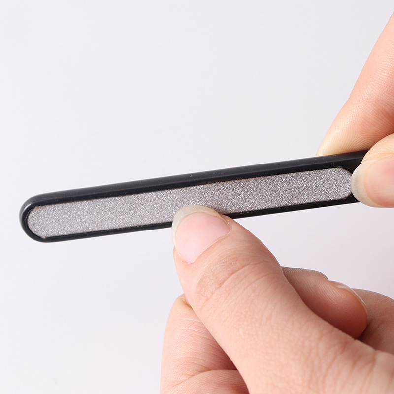 供应 美甲用品 金属指甲锉 死皮叉 死皮推 修甲缘去角质 死皮铲