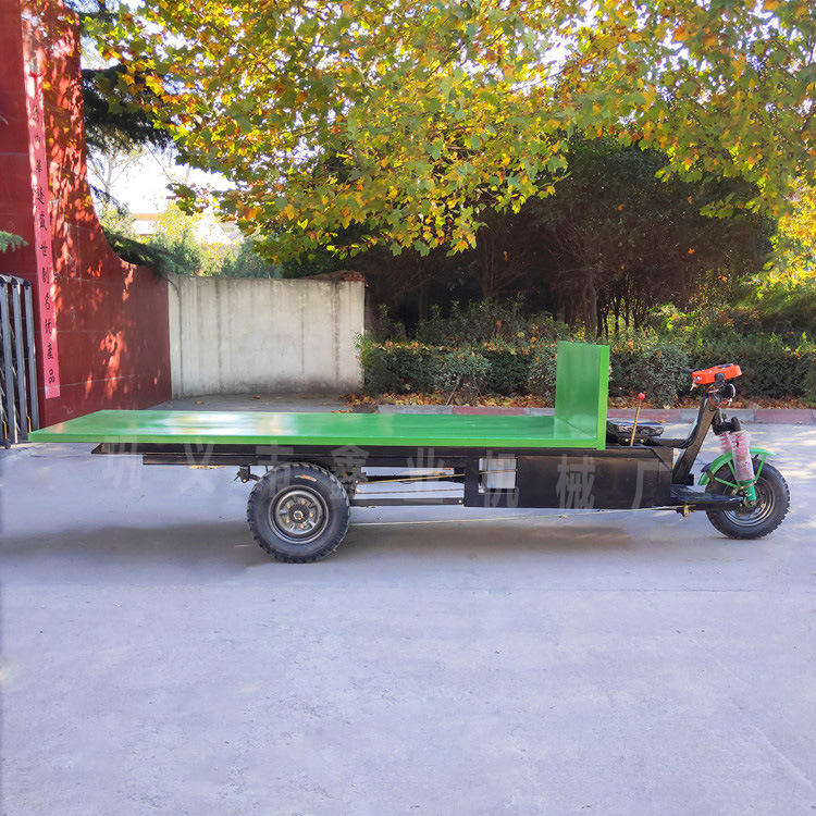 厂家直销载重1-3吨电动平板拉货车 三轮电动车 工地拉砖三轮车