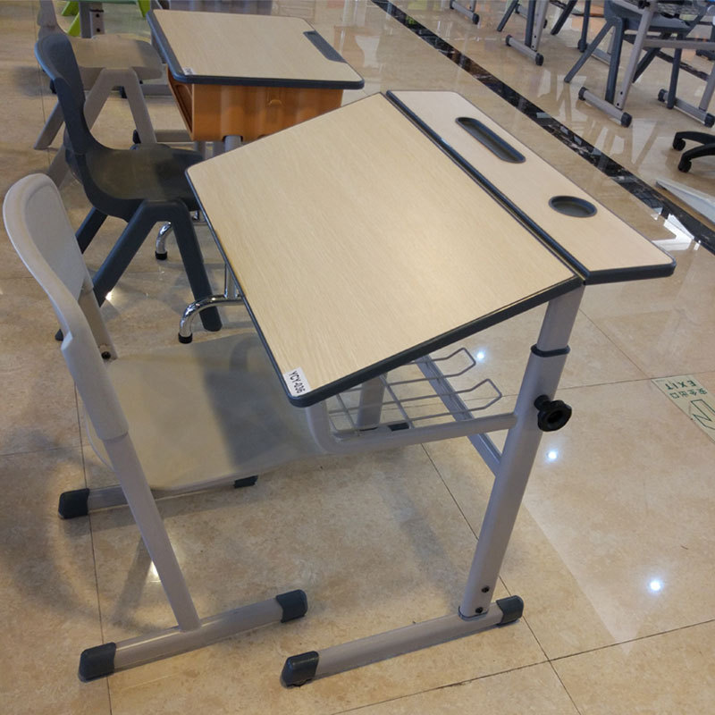 至信中小学生课桌椅可升降学校多功能美术桌儿童课桌椅会议桌