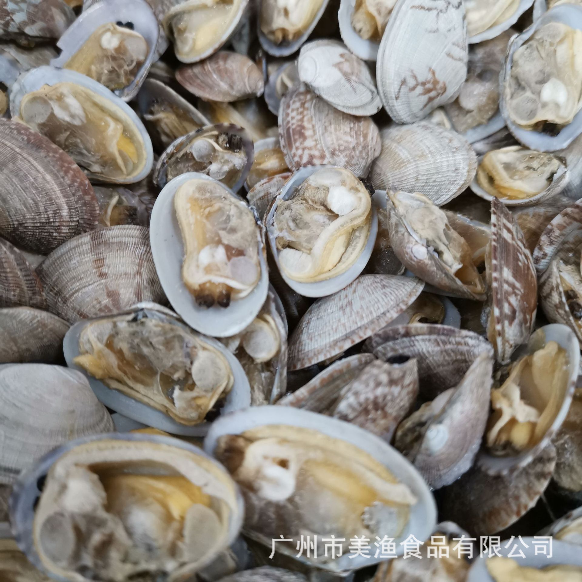 冷冻半壳 花蛤花甲 蛤蜊肉 无沙花甲肉活剥去壳蚬子肉贝 没冰10斤