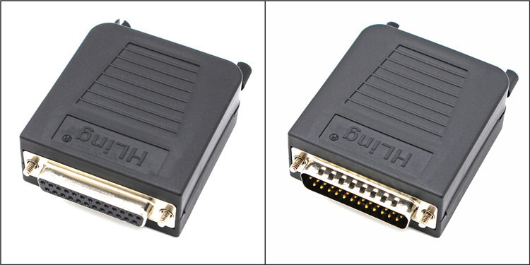 矩形接口类型db25应用范围电脑工作频率低频种类免焊接头型号hl-db2