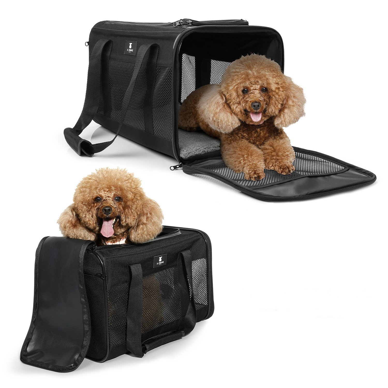 宠物外出便捷包狗狗猫咪透气旅行包可探头手提宠物包亚马逊