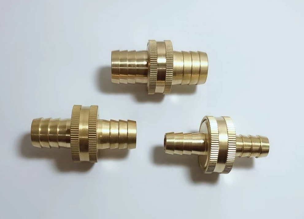 圆形花园管接头园林水管接头美标接头pvc管接头铜接头