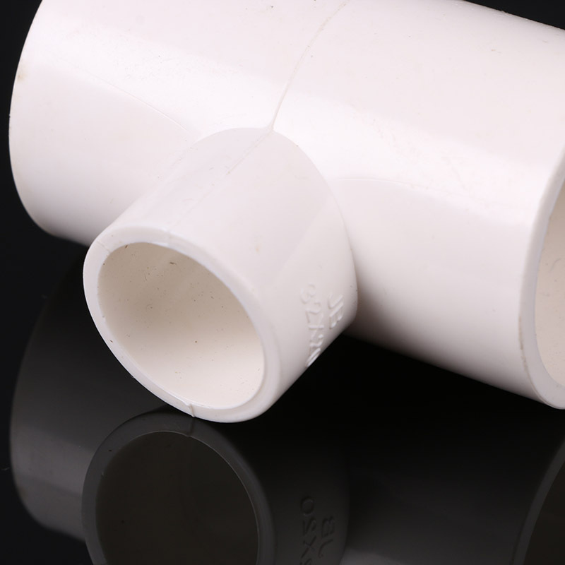 pvc给水异径三通厂家 塑料快接三通接头 顺水三通管批发