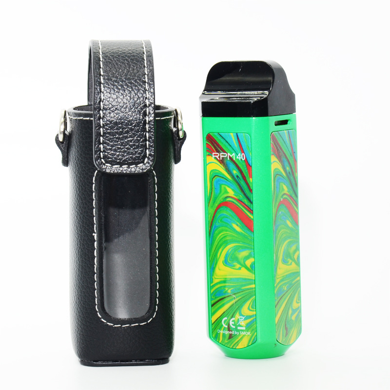 源头工厂供应电子烟皮套smokrpm40leathercase皮套电池杆子保护套