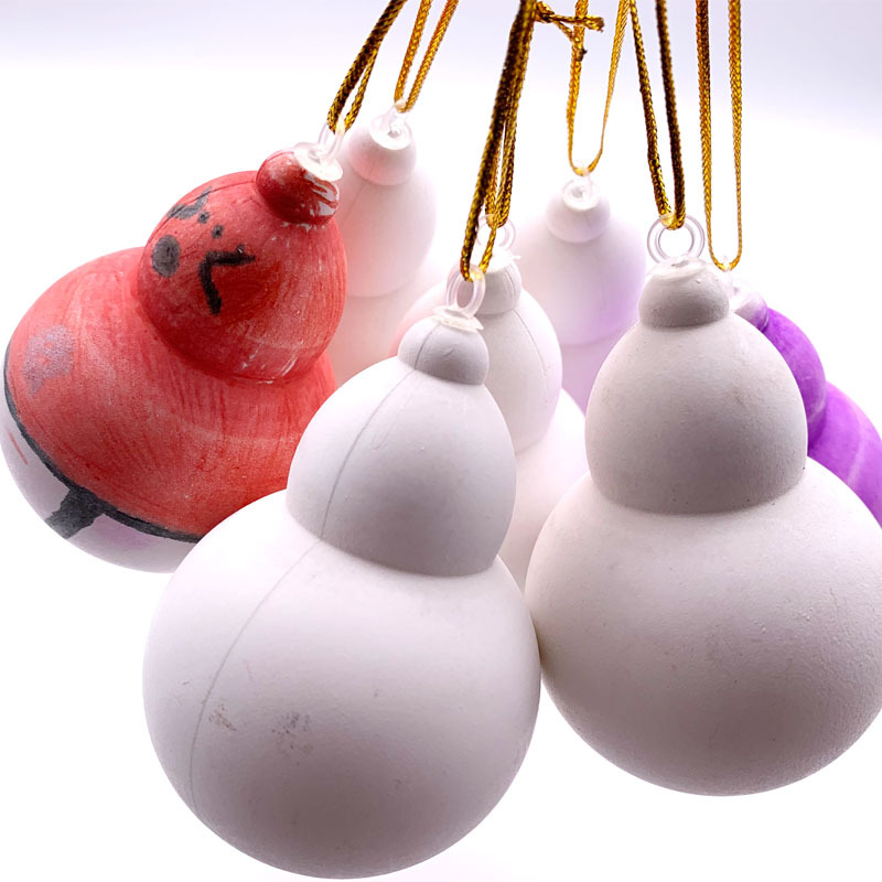 美工区材料白色葫芦绘画diy儿童创意彩绘美术用品手工手绘 修改