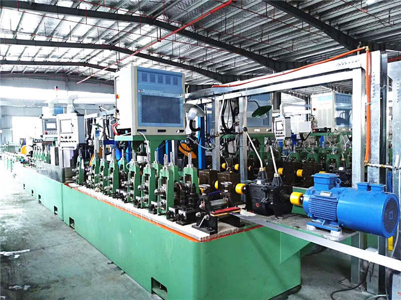 供应自动大型不锈钢制管机 高精密加长轴圆管管机 制管生产线设备