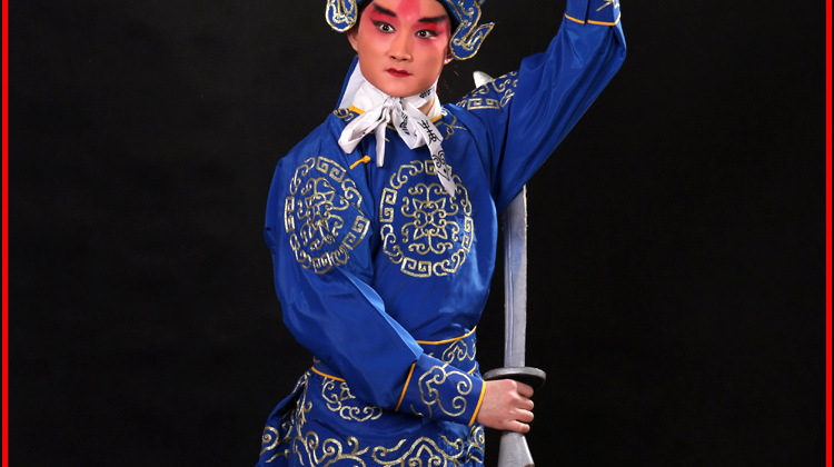 正龙戏装 京剧粤剧戏曲武生戏服古装演出士兵衣小兵龙套 普男兵衣