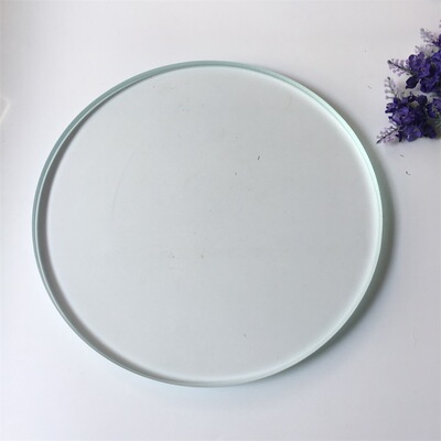 2mm圆形玻璃 圆形玻璃片 仪表圆形玻璃 圆形钢化玻璃片加工定制