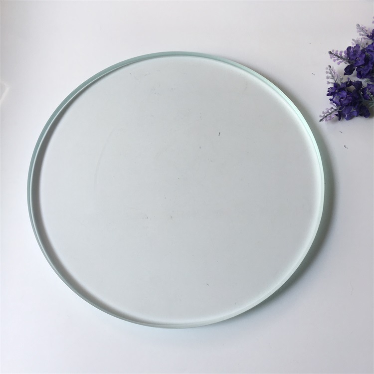 2mm圆形玻璃 圆形玻璃片 仪表圆形玻璃 圆形钢化玻璃片加工定制