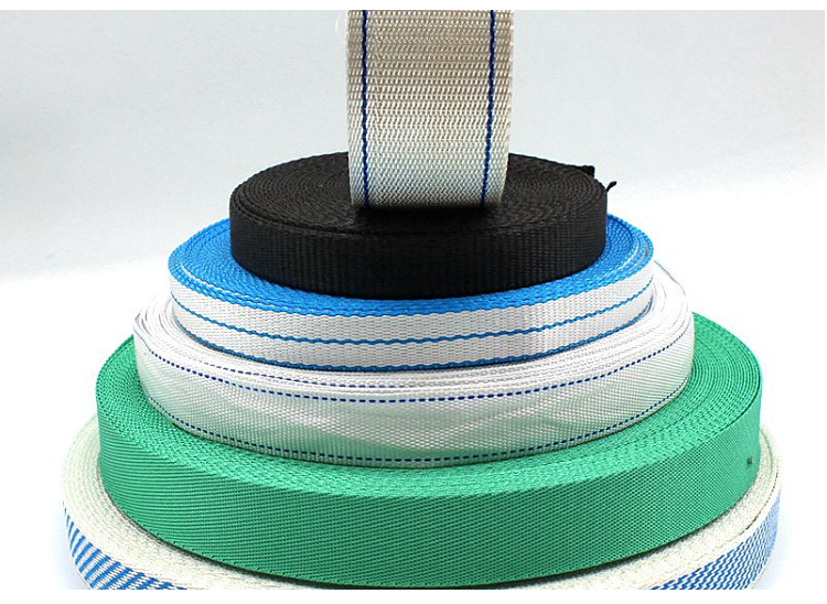 厂家生产天幕弹力织带 阳光棚轨道传力带天棚拉带高分子耐磨防腐