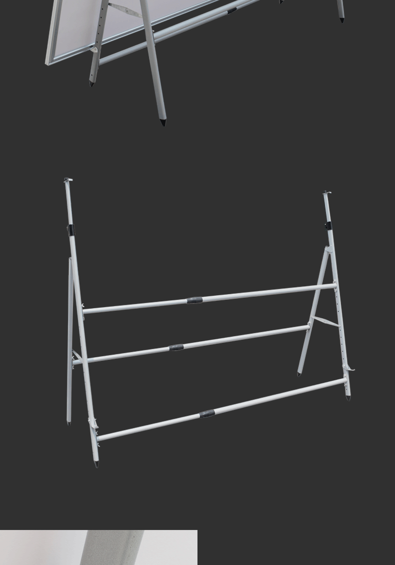 落地广告牌展示架 展板架子立式落地式kt板海报活动宣传公告栏