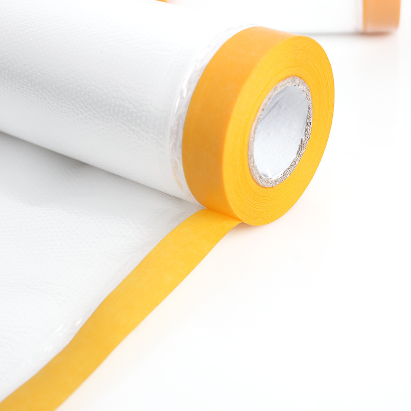 PE和纸保护膜 生产订制 分色纸喷涂保护膜 油漆遮蔽膜