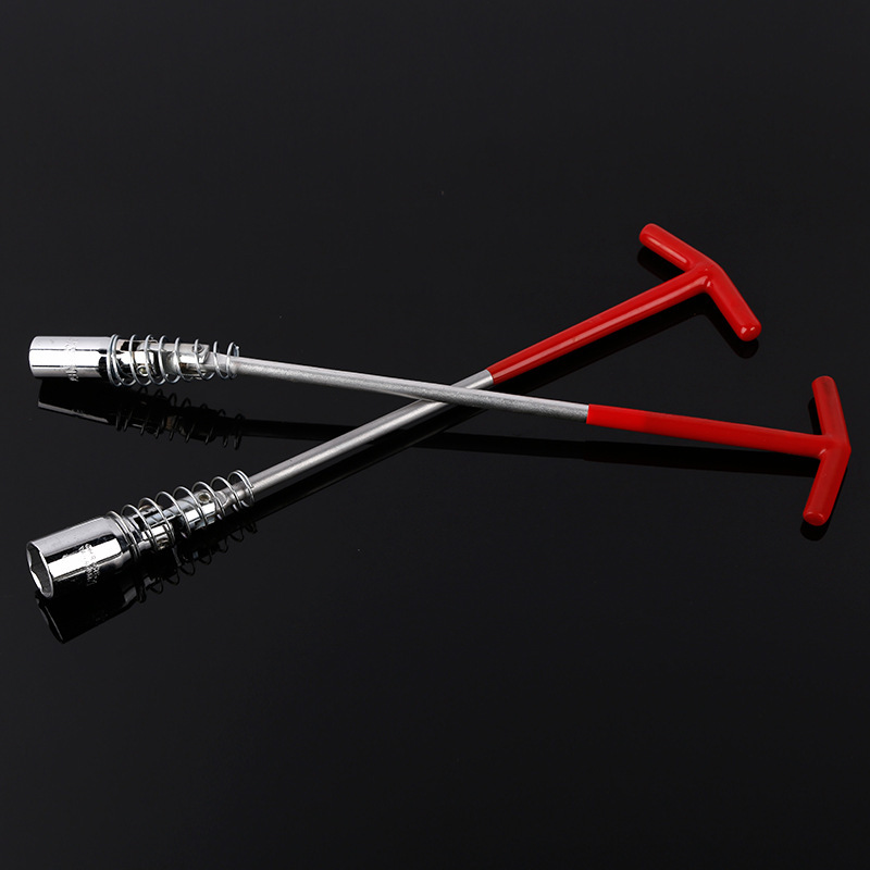 批发汽车维修工具火花塞扳手内六角套筒扳手 加粗万向t型扳手