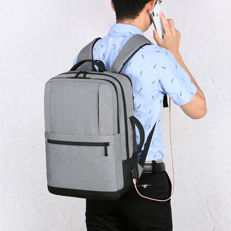 Large Capacity Scalable Travel Backpack Cross-Border New Arrival USB Multi-Function Waterproof Business Men's Computer Backpack