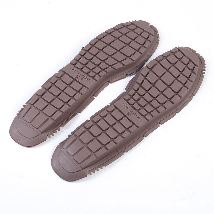 017褐色儿童鞋底tpr鞋底工艺鞋底室内鞋底工厂批发防滑耐磨直销