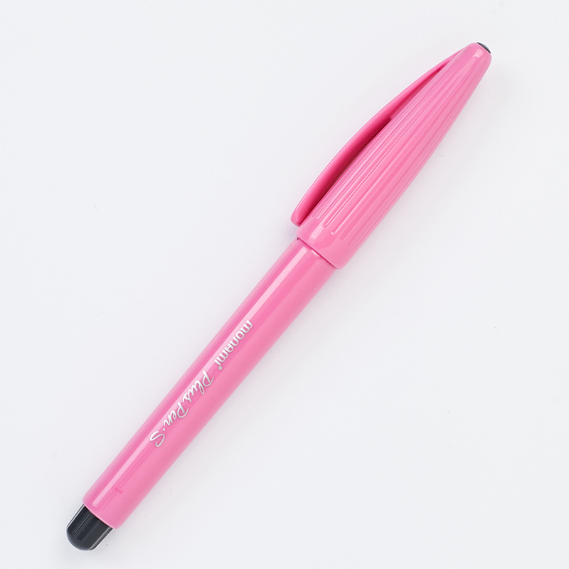 Korean Monami Water-Based Paint Pen Black Gel Pen Student Watercolor Pens Set Color Pencil Fiber Pen 04031
