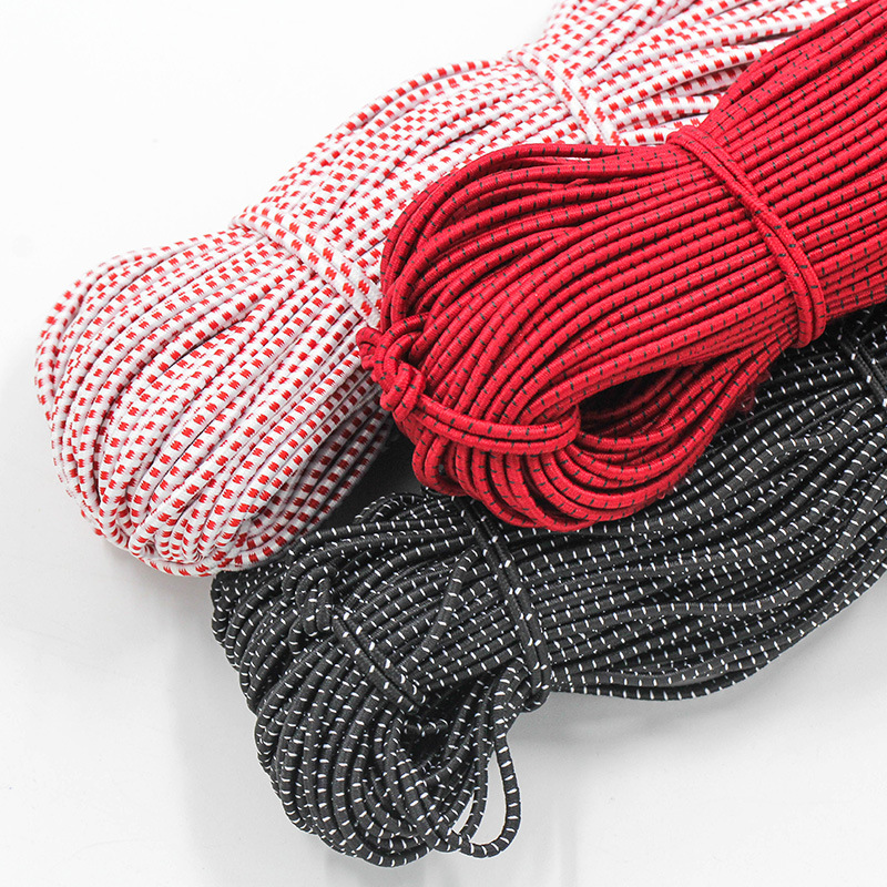 老式弹力松紧带高圆形松紧绳松紧带衣服浙江省儿童黑色细跳皮筋跳