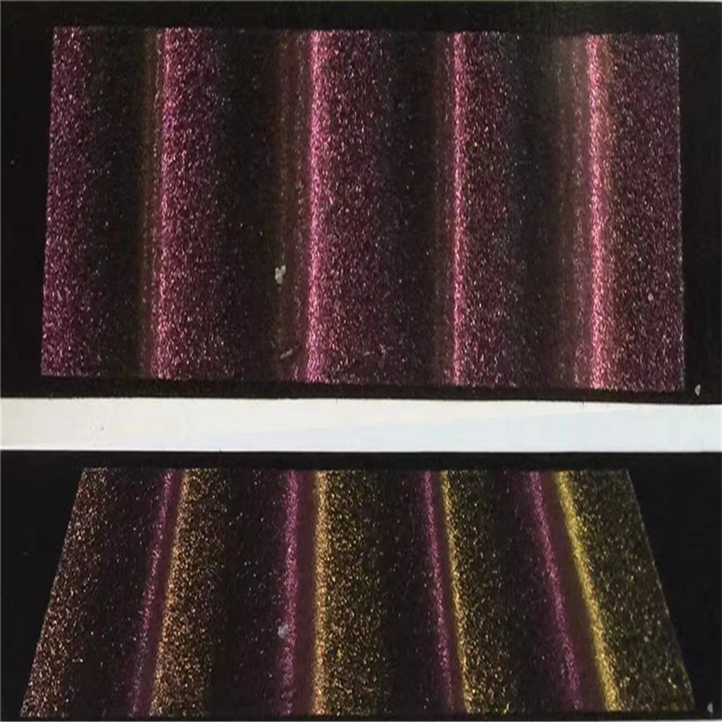 偏光液晶磁性油墨肉眼角度变色油墨3d猫眼立体镭射油墨厂家