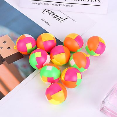 益智积木组装拼装球 儿童拼插智力开发礼品玩具 创意玩具球 批发