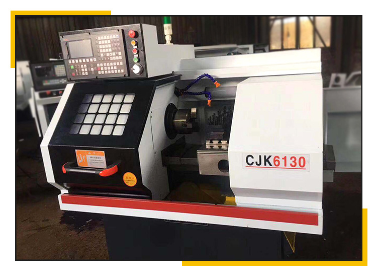 cjk6130平床身线轨数控车床台湾宝元系统 980tb3总线式 金属切削