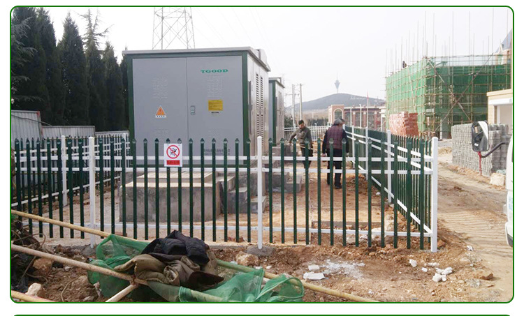 出售镀锌钢电力变电箱护栏变压器电站配电箱围栏安全防护电力护栏