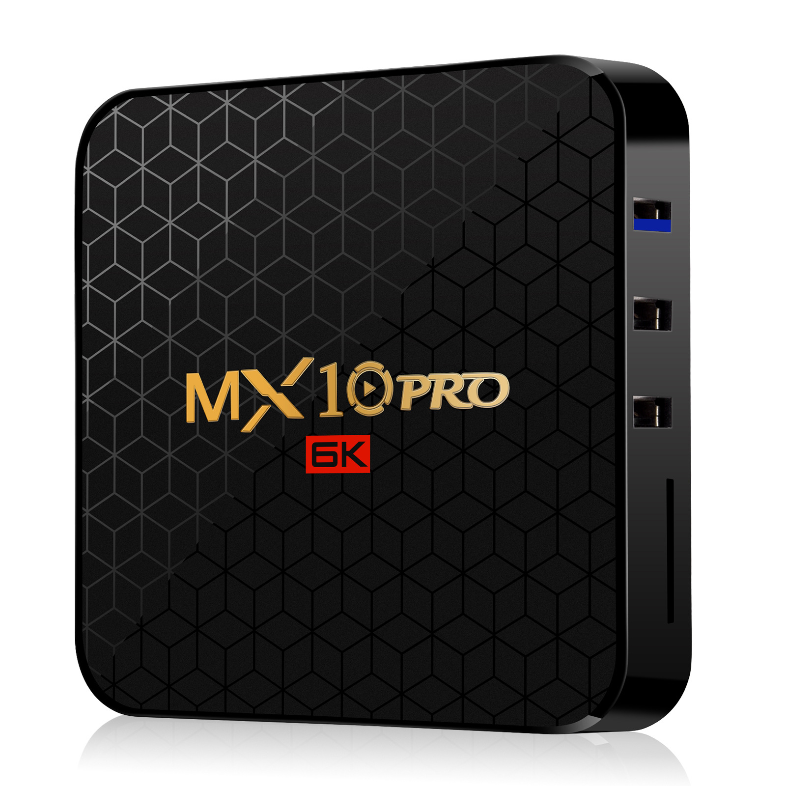 New Mx10 Pro Allwinner H6 TV Box 4G + 64gb Android 9.0 Smart Network Player