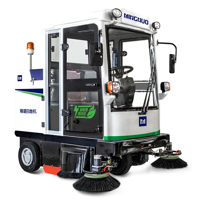 厂家批发全封闭三轮驾驶式清扫车 电动户外马路扫地机道路清扫机
