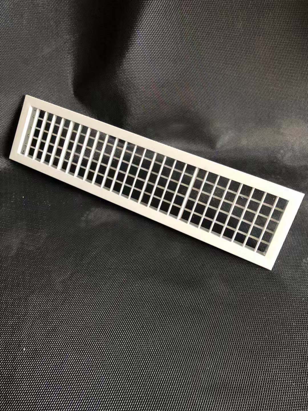 铝合金百叶可开可调百叶回风窗中央空调喷塑百风口双层百叶风口