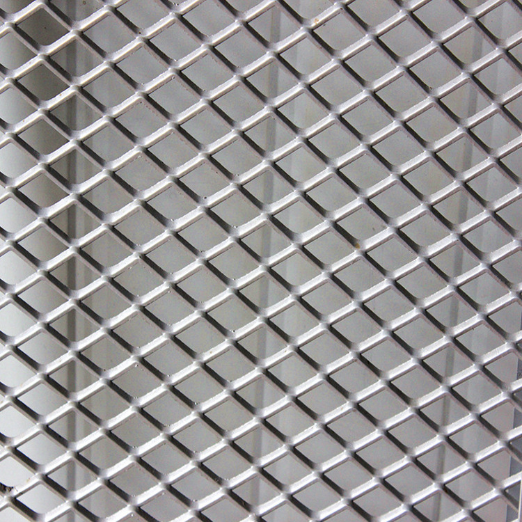 铝板拉伸网吊顶天花网吸音墙网幕墙铝拉网防护菱形网平面铝网片