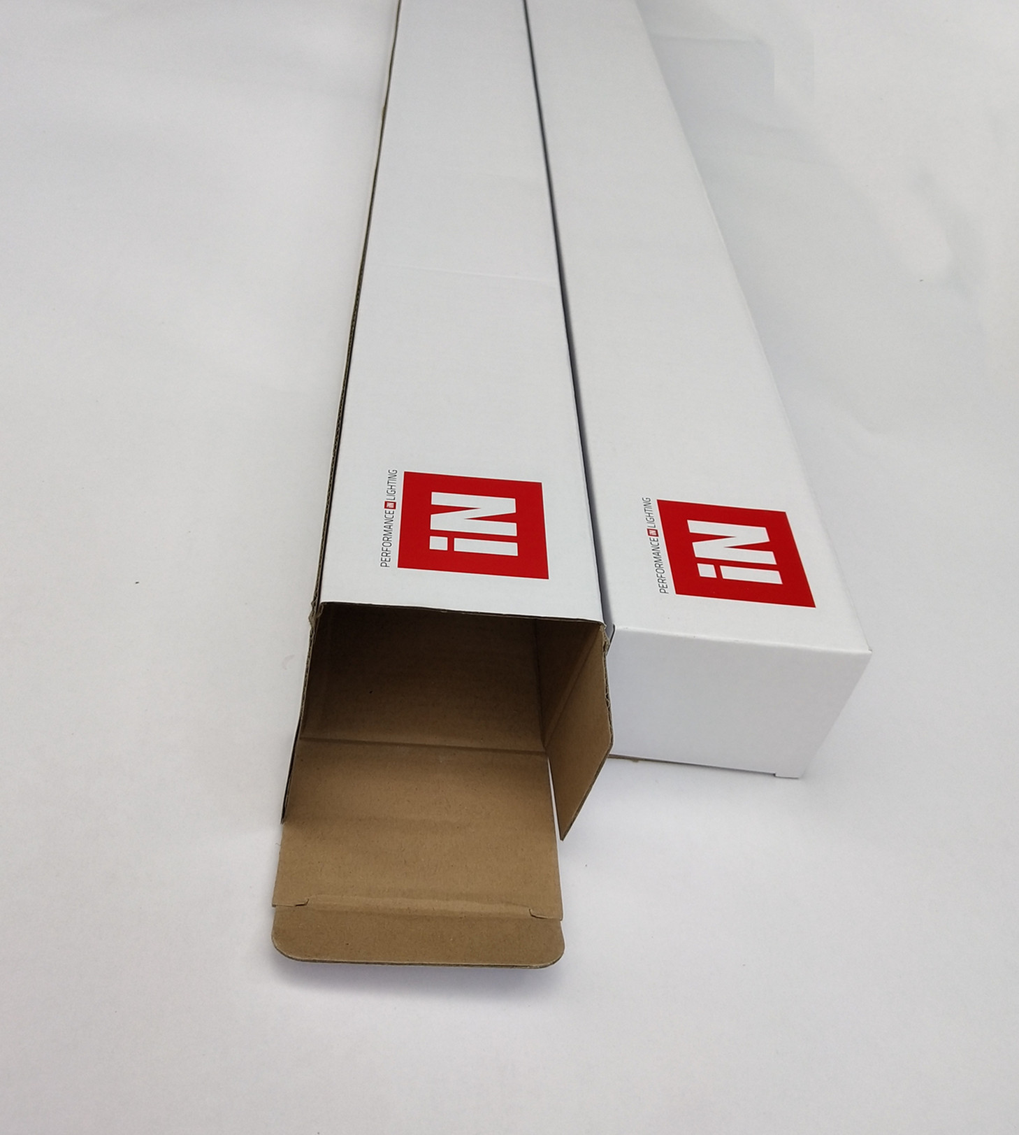 定做led灯包装盒彩白盒瓦楞纸箱t8方形圆管盒1220*31*31