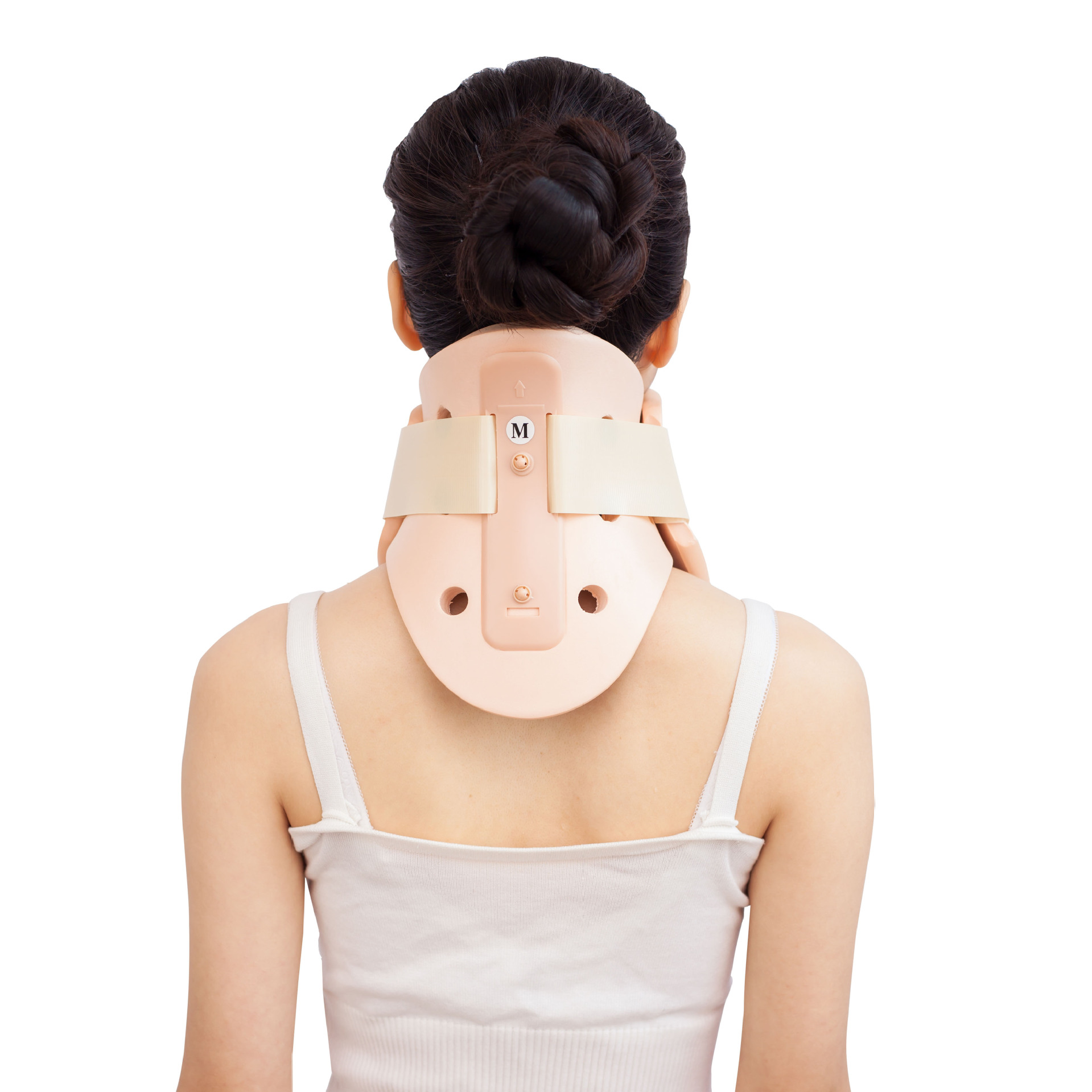 保健护具-颈托 费城颈托 护脖套 高分子固定支具 分体颈托 颈椎固定