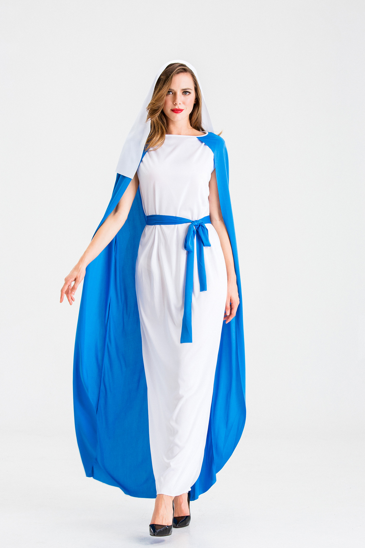 万圣节服成人cos女神长裙北欧古希腊神话人物 影视演出表演服