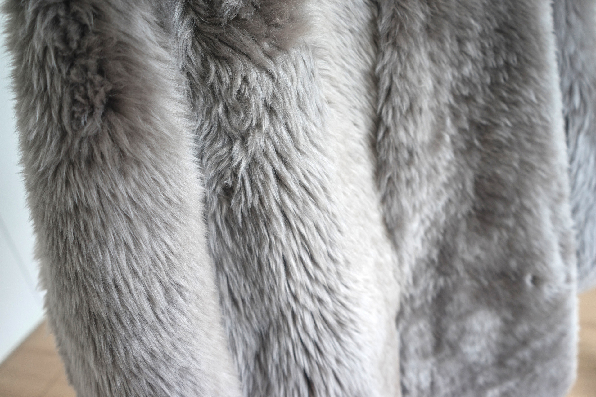 秋冬新款保暖密苏里羊毛皮毛一体皮草女外套 厂家直销时尚女皮草