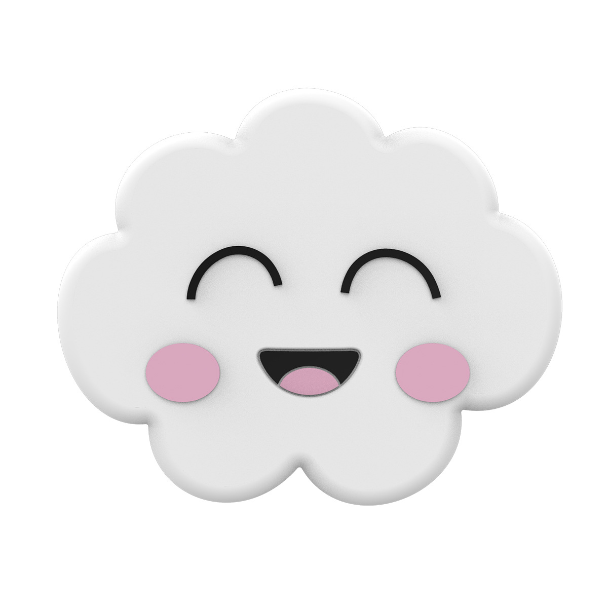 可爱卡通手机无线蓝牙音箱pvc软胶云朵音箱笑脸白云蓝牙音箱定制