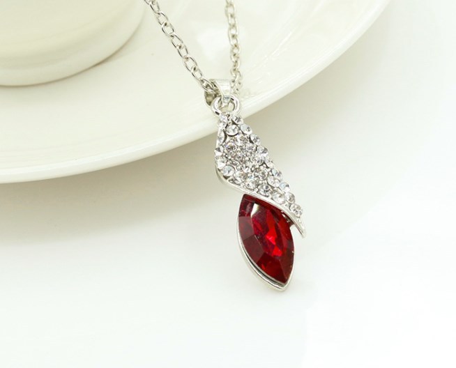 韩版新款奥地利水晶糖宝项链 沙漠之星吊坠项饰批发 节日生日礼物