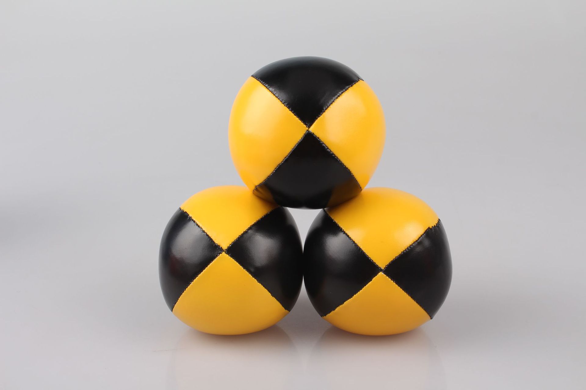 厂家直销高档pu杂耍球 填充粒子球 小丑手抛杂技表演玩具球批发