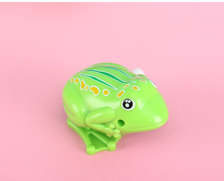 青蛙上链发条玩具幼儿园礼品赠品地摊热卖儿童玩具批发