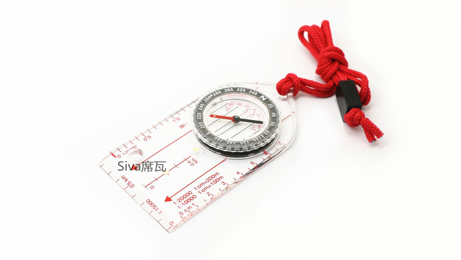 厂家现货户外探险地图比例尺sd481带指北针速卖通