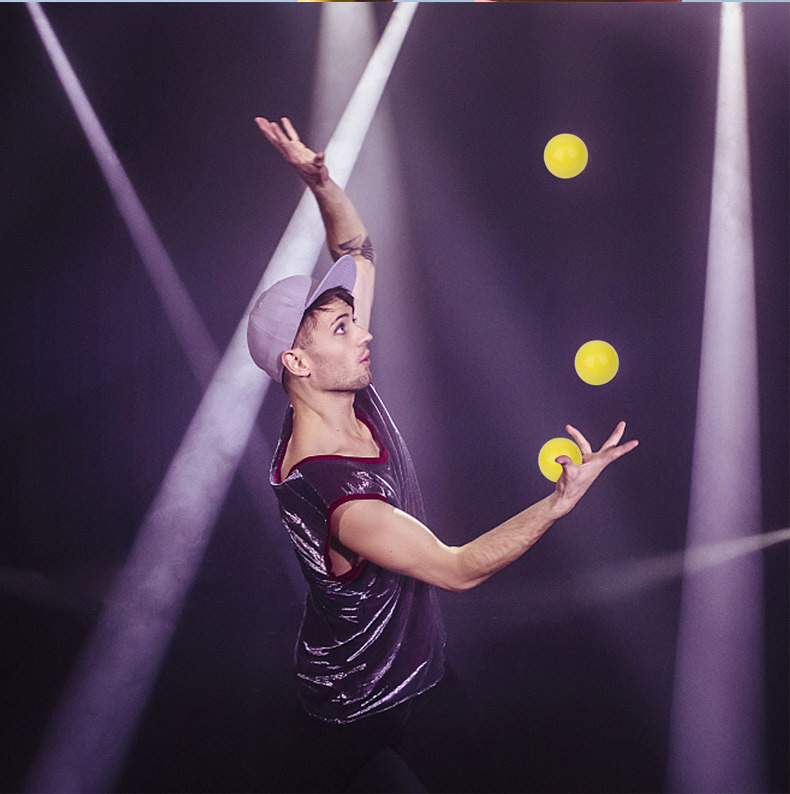 杂耍球 杂技道具 小丑道具 种子球 杂技球 手技球 抛球表演杂技