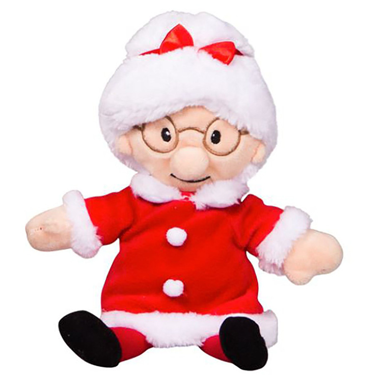 a351创意新款穿衣毛绒布娃娃毛绒老太太毛绒玩具来图来样定制