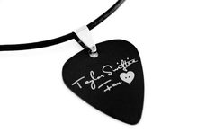 PICKLACE钛钢金属吉他拨片项链Taylor Swift 签名 泰勒·斯威夫特