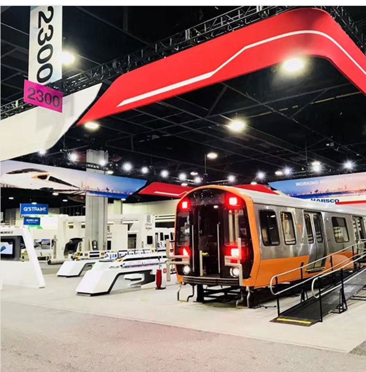 上海成都广州展会展览木质特装展台设计搭建展柜汽车展装修设计