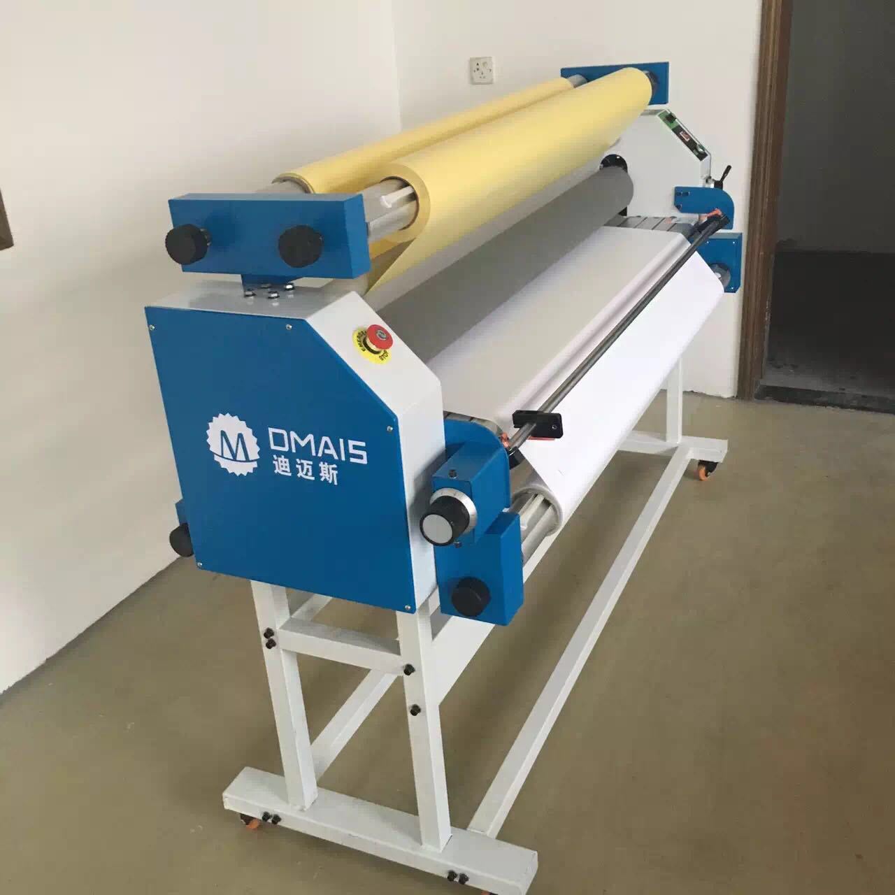 迪迈斯覆膜机低温全自动无底纸气动冷裱机广告写真电动硅胶过膜机