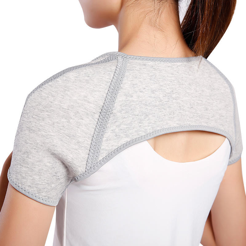 厂家批发供应 护肩 竹炭保暖护肩 加绒 肩膀套睡觉中老年空调房