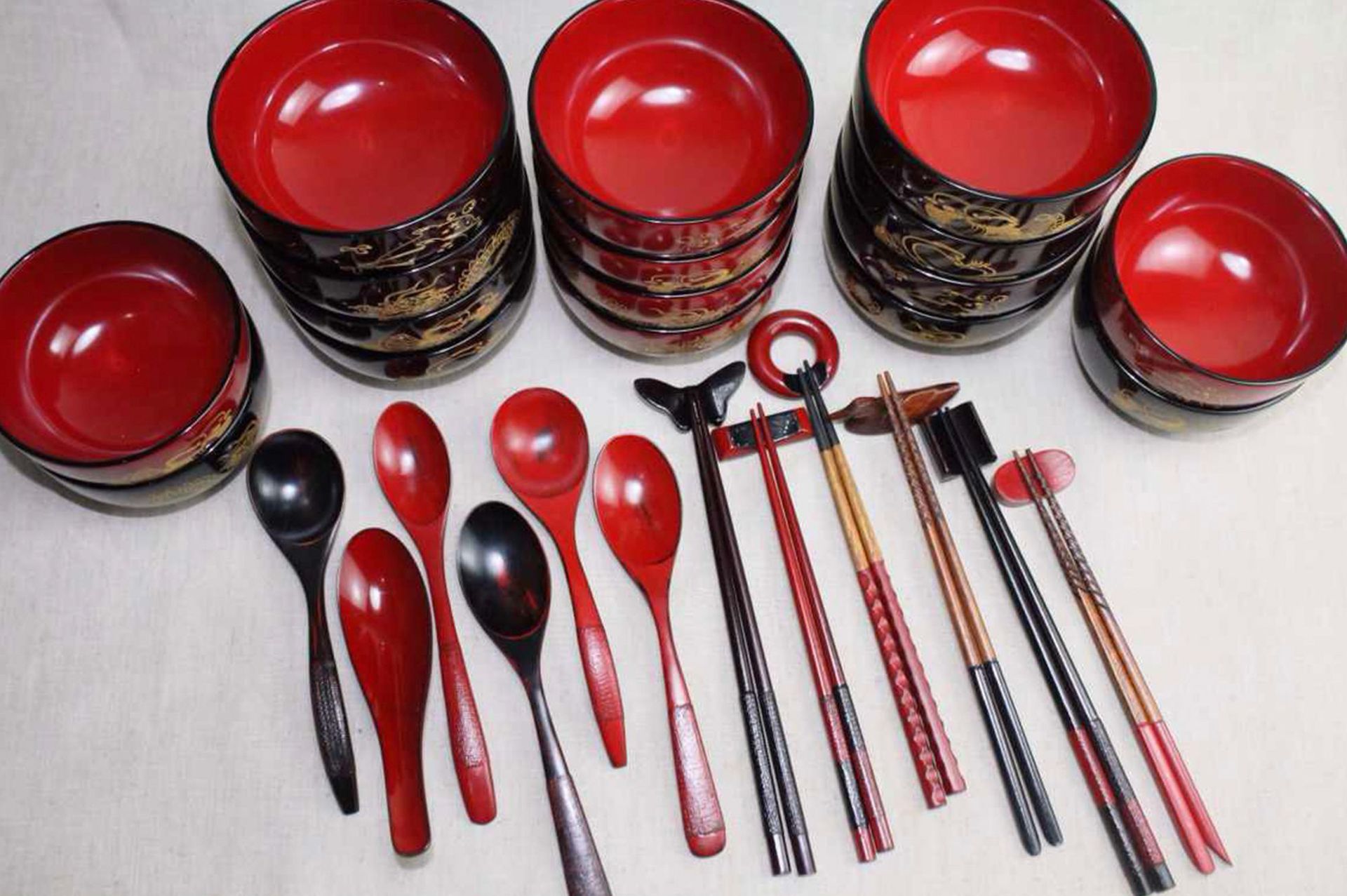 遇漆重生 手作漆器 木器餐具精选