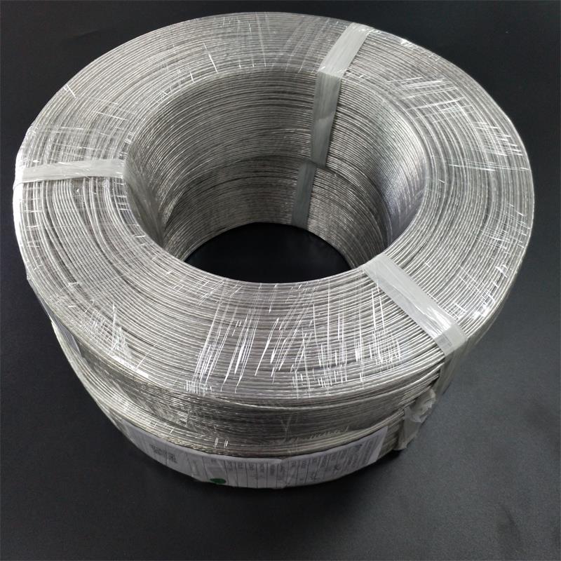 led透明电线美规usb2芯水晶pvc电子线22号ul2468铁氟龙透明并线