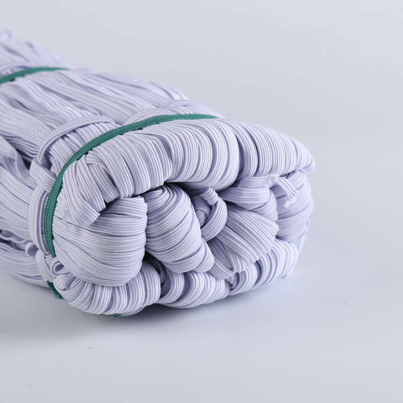 2cm黑白色进口乳胶捆装松紧带弹性带橡筋包边走马带松紧带_瑞达松紧带