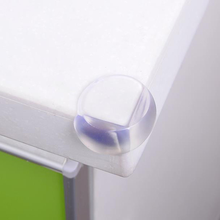 Baby Safety Table Corner Protection Sleeve Spherical Transparent Anti-Collision Protective Angle (round) Bumper Wholesale