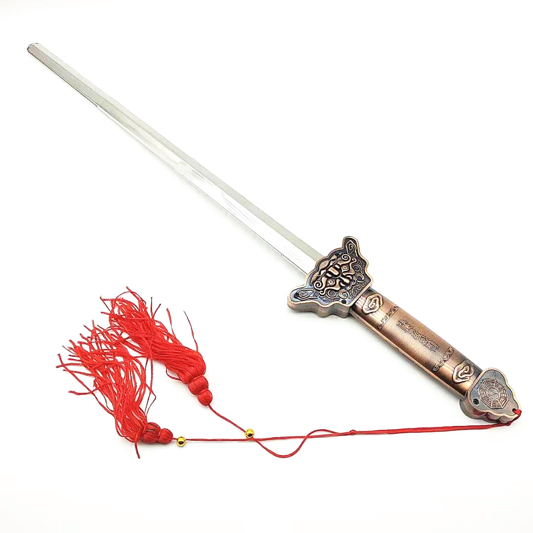 不锈钢合金伸缩剑太极剑武术练功晨练剑 收缩 表演剑 重型 未开刃